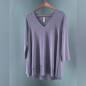 Elegant Gray Women's Top last tango